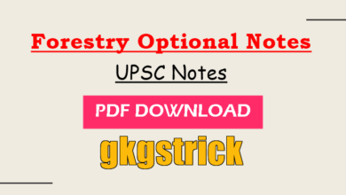 Photo of Forestry Optional Notes pdf Download