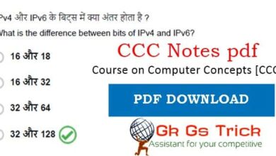 Nielit CCC Notes pdf in Hindi English