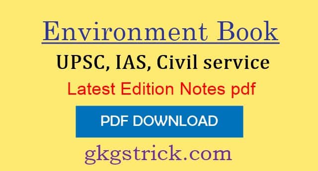 Shankar IAS Environment 8th Edition PDF