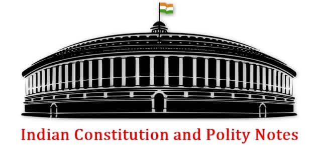 Indian Polity Notes PDF Download In Hindi